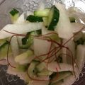 ma___111's cooksnap of when they made 旨辛大根ナムル.