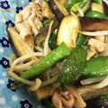 ♡あきな♡'s cooksnap of when they made 豚こま･なす･甘長ししとうの照り焼きだれ.