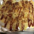 Yoochn's cooksnap of when they made じゃがいもベーコンのチーズ焼き.
