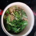 もちのすけ☆'s cooksnap of when they made プレ農家めし◆白菜べか菜と油揚げさっと煮.