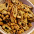jurinca's cooksnap of when they made 簡単１品☆竹輪と大豆のマヨ醤油炒め＊.