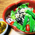 amaco・'s cooksnap of when they made 和風ドレで食べるひじきともち麦のサラダ.