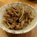 akiko6728's cooksnap of when they made 舞茸と牛肉とごぼう.