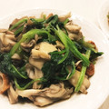 のぼるまっく's cooksnap of when they made 舞茸とほうれん草炒めもの☆.