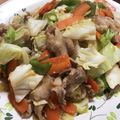 asあき's cooksnap of when they made 味噌で本格的な回鍋肉.