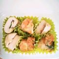 クックKXKWV4☆'s cooksnap of when they made おつまみやお弁当に☆ささみ梅チーズ巻.