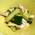 チビしん's cooksnap of when they made 【副菜】ささみと胡瓜の梅酢和え.