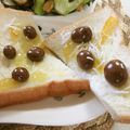 ☆Rokko☆'s cooksnap of when they made ココナッツ＊マーマレード＊チョコトースト.