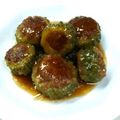 はるるびより's cooksnap of when they made 中華風ゴーヤーの肉詰めあんかけ.