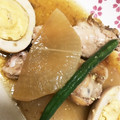 蝶々うさぎ's cooksnap of when they made ＊しみしみ♡手羽元と大根の煮物＊.