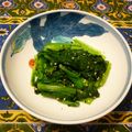 クレイプメートル's cooksnap of when they made ✿小松菜の塩昆布和え✿.