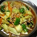 yanami's cooksnap of when they made コチュジャンを使って回鍋肉風いため.