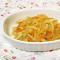 mmameco's cooksnap of when they made 大根と人参の中華風キンピラ【簡単副菜】.
