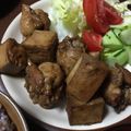 ろーどくまー's cooksnap of when they made 【鶏手羽元・大根・厚揚げのポン酢煮】.