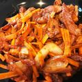 きょさりん's cooksnap of when they made [韓国料理]豚肉コチュジャン炒め.
