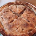 かわいじゅんこ's cooksnap of when they made 甘さ控えめ！我が家のアップルパイ.