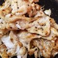 ☆はあ☆'s cooksnap of when they made ご飯がすすむ☆豚ロース塩焼き.