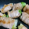 りえぽん♡cook's cooksnap of when they made お弁当に 肉巻きレタス.