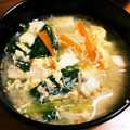 モケ缶's cooksnap of when they made たっぷり野菜の中華風かきたま汁.