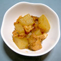 eeeeeeri's cooksnap of when they made 鮭と大根の煮物.