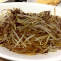 クックV4WJS0☆'s cooksnap of when they made もやしとマロニーの豚ミンチ炒め.