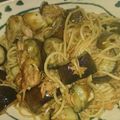あかぷり's cooksnap of when they made ツナ・えのき・なすの醤油にんにくパスタ♪.