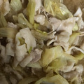 raichuuu's cooksnap of when they made 簡単！　豚肉と玉ねぎ、えのきの味噌煮込み.