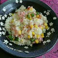 2児ママみきてぃ's cooksnap of when they made 簡単！残りご飯でピラフ♪.