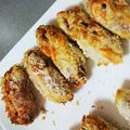 R☆K's cooksnap of when they made トースターでウインナーチーズカツ.