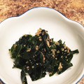 kaykelly's cooksnap of when they made わかめとキヌアの和え物.