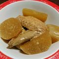ひろにゃーん's cooksnap of when they made 手羽元と大根の甘辛煮♪.