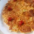 こてたす's cooksnap of when they made 半田そうめんリメイク☆オムレツ風おやき.