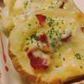 いけぽちゃこ's cooksnap of when they made 新じゃがでおつまみ！ポテトスキン.