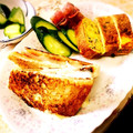 もぉもぅ's cooksnap of when they made お弁当にも☆大葉とベーコンのだし巻き卵。.