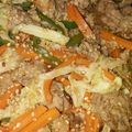 rioriokun's cooksnap of when they made のんびり妊活★たっぷり野菜の牛肉炒め.