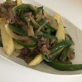 ぽっこりーな☆'s cooksnap of when they made 牛肉と野菜炒め.