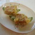 あ～ずん's cooksnap of when they made ちくわの穴にインゲン詰めて天ぷらにしたの.