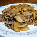 菊いただき's cooksnap of when they made 豚と浅漬け大根のさっぱり炒め.