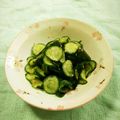 ﾁｲﾁｬﾝﾏﾏ's cooksnap of when they made きゅうりと若布の和え物.
