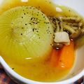 クック4MJ48Z☆'s cooksnap of when they made 炊飯器で簡単！丸ごとオニオンスープ♪.