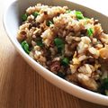 5656よこ's cooksnap of when they made 簡単で旨い♡ごま香る♪大粒納豆チャーハン.