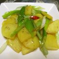 ジョングレ's cooksnap of when they made フライパン本格中華☆揚げ焼ポテトクミン味.