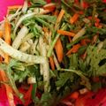 るてぃす's cooksnap of when they made 簡単☆春菊・人参・きゅうりの黒胡椒サラダ.