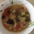 主婦T's cooksnap of when they made なすとトマトのみそスープ.