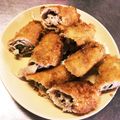 chamamaz's cooksnap of when they made 大葉チーズのクルクル カツ.