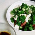 生まれは蜂蜜's cooksnap of when they made オクラとトマトのお豆腐サラダ.