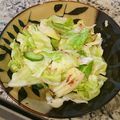Poucette's cooksnap of when they made キュウリとキャベツのさっぱり梅和え.