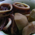yasyu0626's cooksnap of when they made 里芋とイカの煮物.