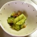 ☆青い鳥☆'s cooksnap of when they made 大量消費！きゅうりの梅おかか和え.