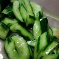 クックI72IVZ☆'s cooksnap of when they made 簡単！きゅうりの梅昆布茶漬け.